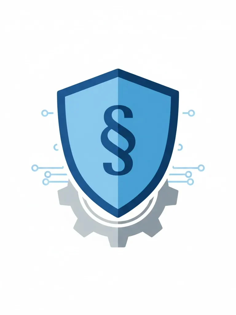 Daten-Compliance Zahnräder und Puzzleteile symbolisieren den strukturierten Prozess der Daten-Compliance bei DataAktiv.